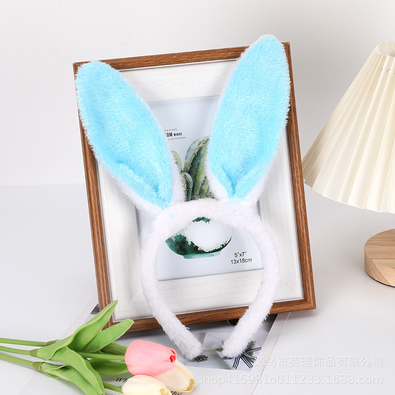 Easter Bunny Ears Headband Rabbit Hair Hoop Cosplay Party Suppliers