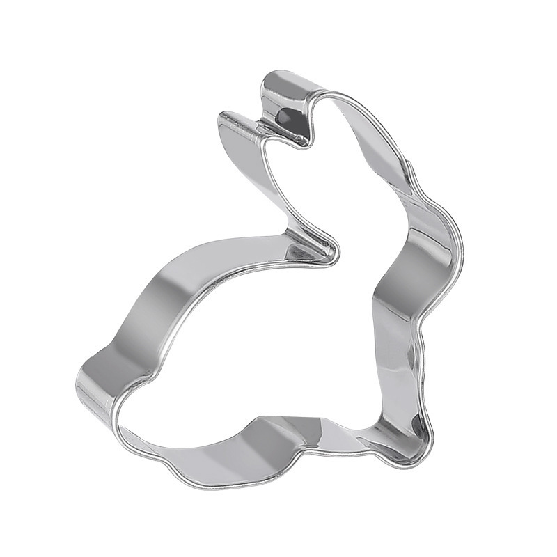 Easter Cookie Molds Stainless Steel Cookie Cutting Critter Eggs Bunny Molds diy baking tools