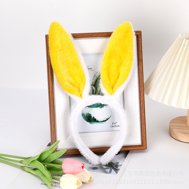Easter Bunny Ears Headband Rabbit Hair Hoop Cosplay Party Suppliers