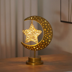 Five-pointed star frame rattan star