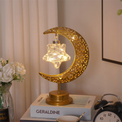 Moon lamp pendant five-pointed star style