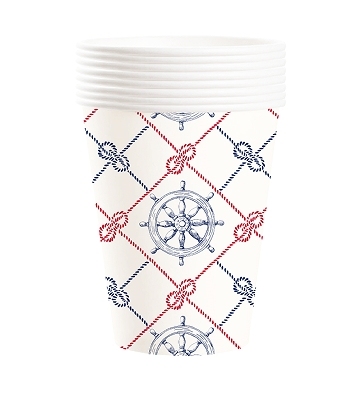 Pirate Birthday Party Supplies Decorations Pirate Treasure Theme Paper Plates and Napkins Set with Cups for 8 Guests