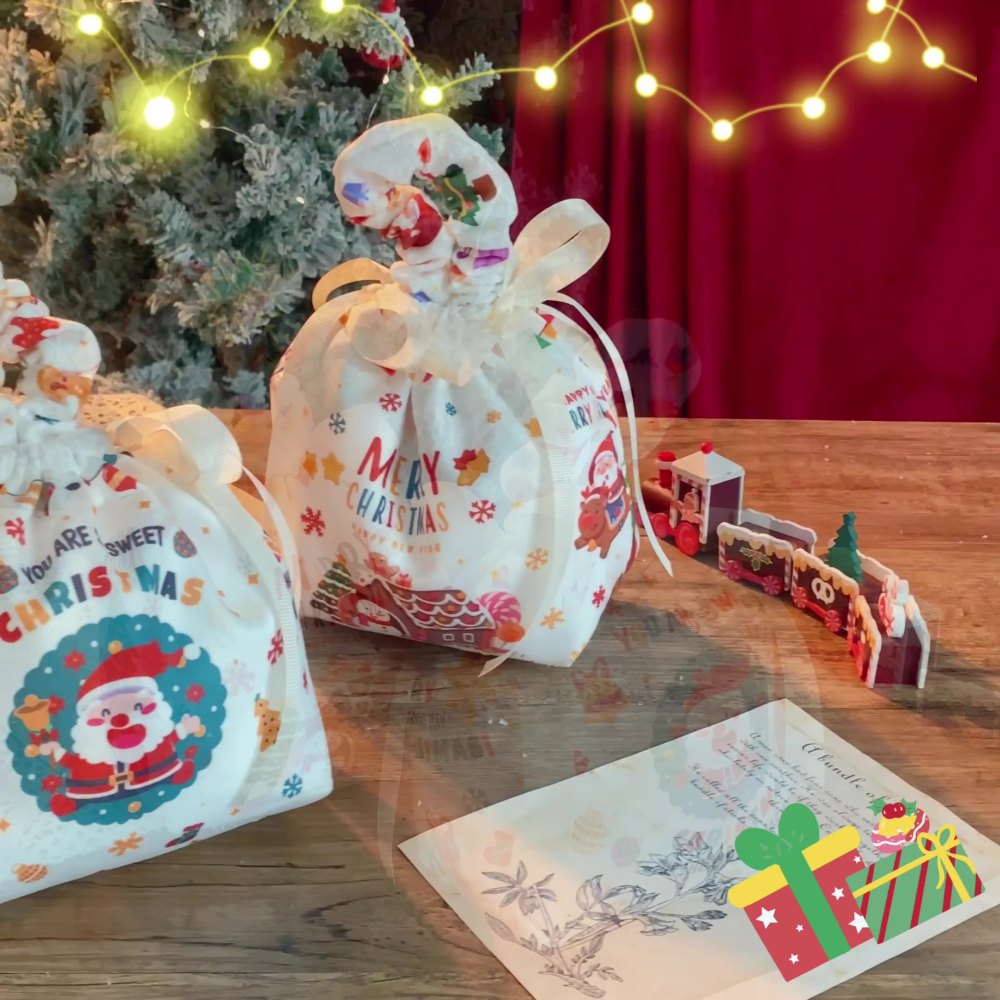 Christmas Eve Apple Packaging Bag Peace Apple Gift Bag Children's Portable Candy 2025 New Gift