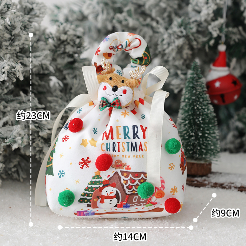 Christmas Eve Apple Packaging Bag Peace Apple Gift Bag Children's Portable Candy 2025 New Gift
