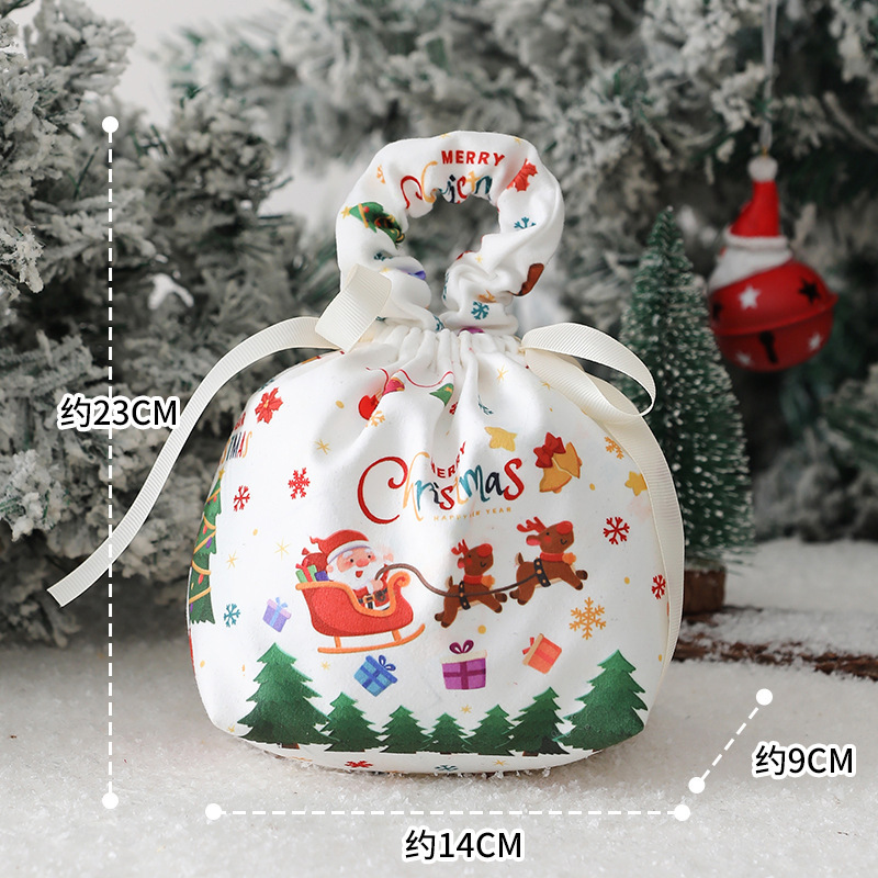 Christmas Eve Apple Packaging Bag Peace Apple Gift Bag Children's Portable Candy 2025 New Gift