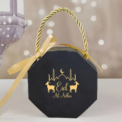Black octagonal box (style 1)