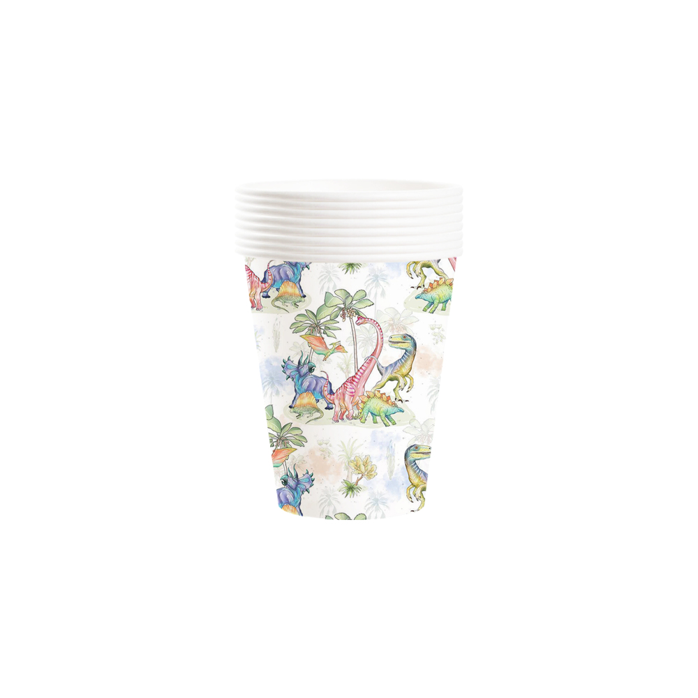 DAMAI New Design Party Supply Kits Animal Theme Dinosaur Shape Disposable Party Paper Plates Tableware Sets for Kid Party