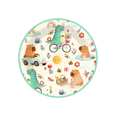 8.5 inch paper plate*8 pcs
