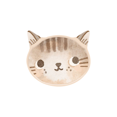 9 inch paper plate*8 pcs