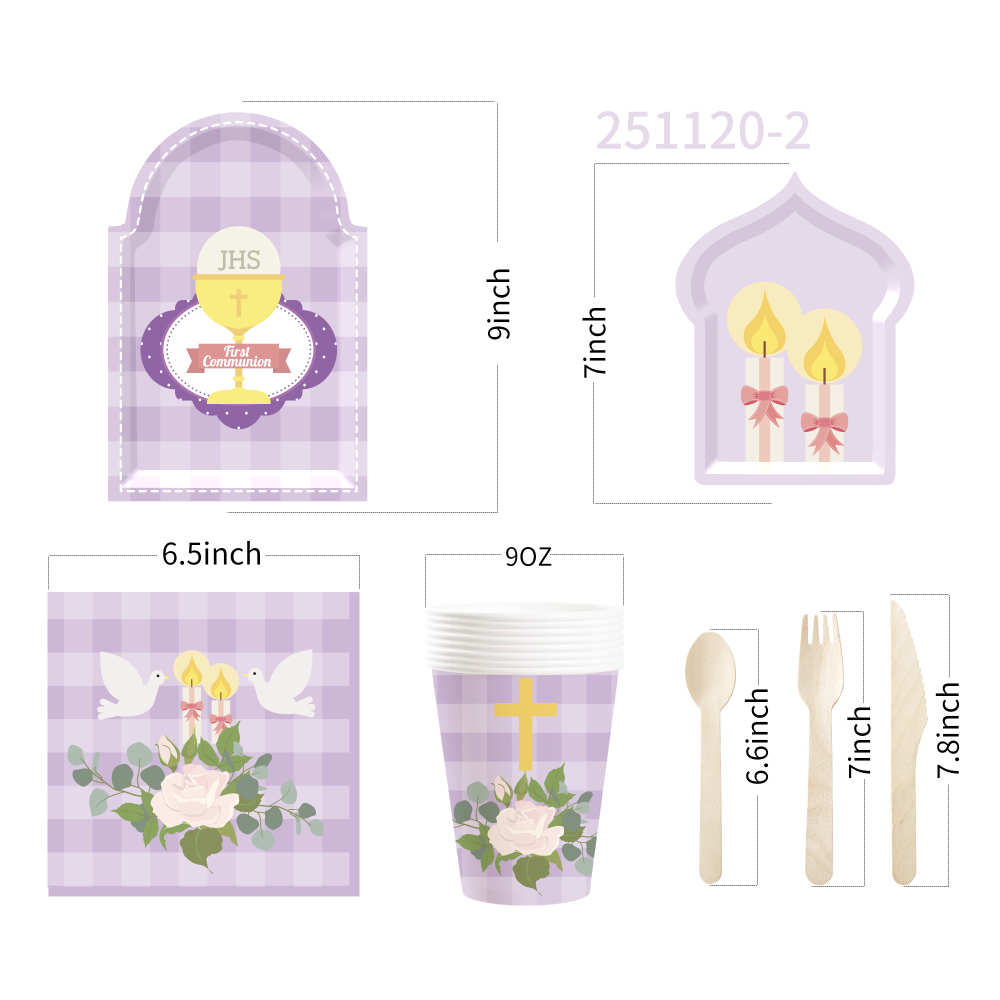 DAMAI Baby Gender Reveal Party Supplies Team Baby Paper Plates Napkins Disposable Baby Shower Tableware Decorations for 8 Guests