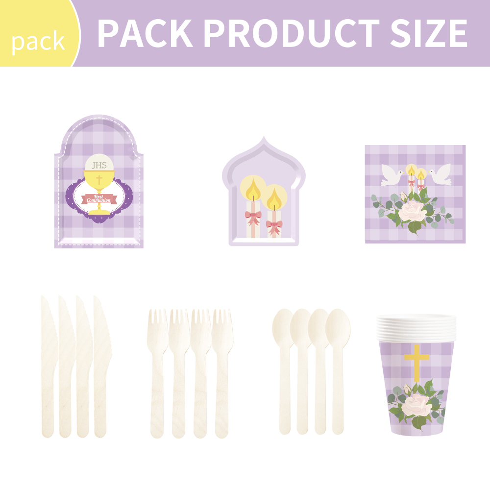 DAMAI Baby Gender Reveal Party Supplies Team Baby Paper Plates Napkins Disposable Baby Shower Tableware Decorations for 8 Guests