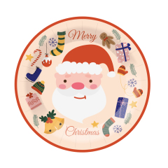 9inch paper plate*8 pcs