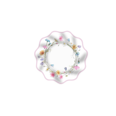 8inch paper plate*8 pcs