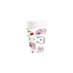 9oz paper cup*8pcs