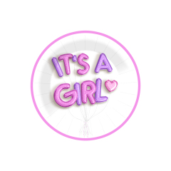7inch paper plate*8pcs