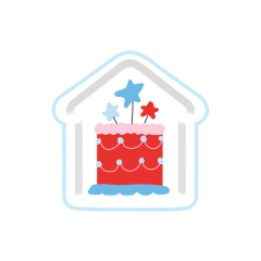 9inch paper plate*8pcs