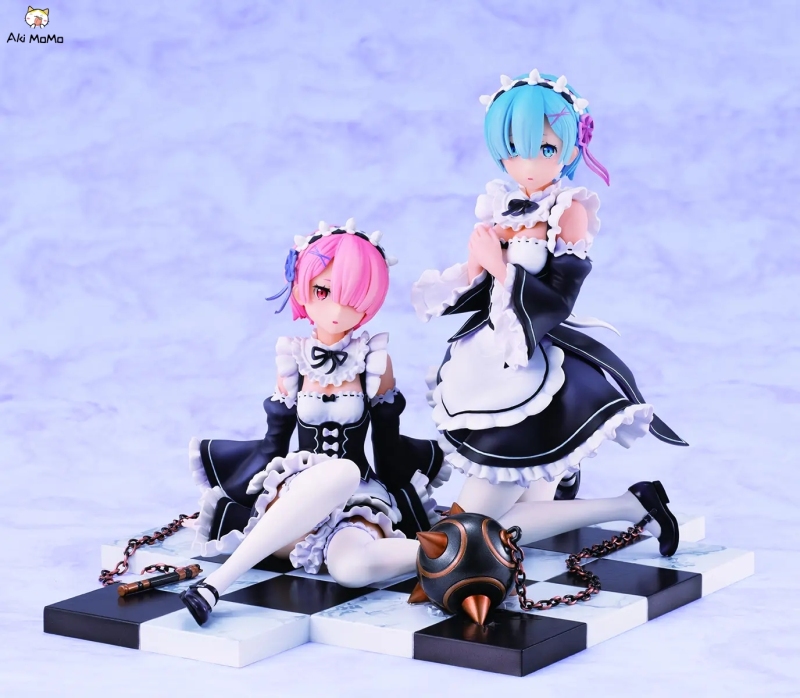 (In Stock)Re:ZERO Starting Life in Another World Set Rem & Ram Figure (Resale)