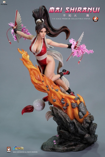 (Released) SNK Mai Shiranui 1/4 Scale Statue By HMO Studio