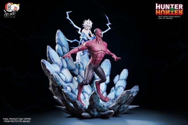 (Pre-order Closed)Hunter Killua Zoldyck VS Menthuthu Youpi By Tatsumaki 1/6 Scale Licensed Statue