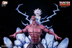 (Pre-order Closed)Hunter Killua Zoldyck VS Menthuthu Youpi By Tatsumaki 1/6 Scale Licensed Statue