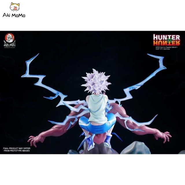 (Pre-order Closed)Hunter Killua Zoldyck VS Menthuthu Youpi By Tatsumaki 1/6 Scale Licensed Statue