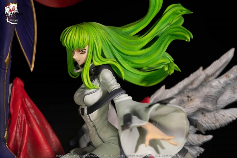 (Pre-order)Lelouch of the Rebellion CODE GEASS Lelouch & C.C. 1/6 Scale Licensed Statue by Kitsune Statue