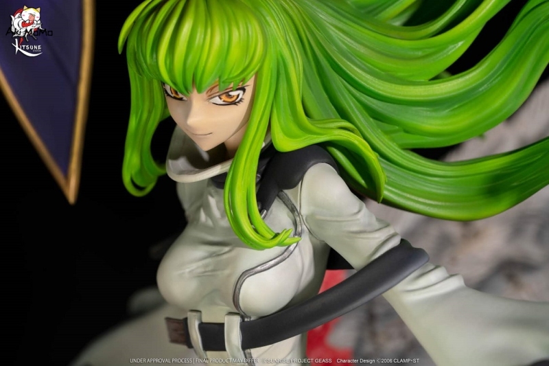 (Pre-order)Lelouch of the Rebellion CODE GEASS Lelouch & C.C. 1/6 Scale Licensed Statue by Kitsune Statue