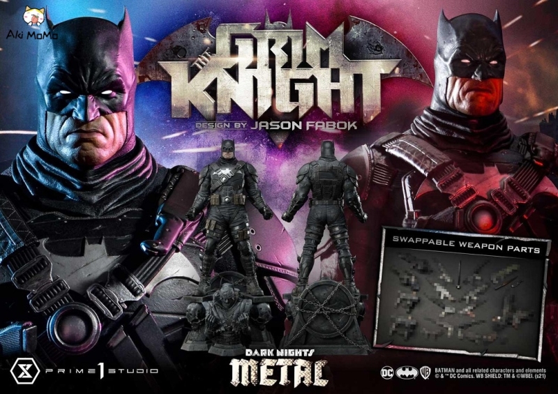 (Pre-order Closed)Regular Ver. Dark Nights: Metal The Grim Knight By Prime 1 Studio