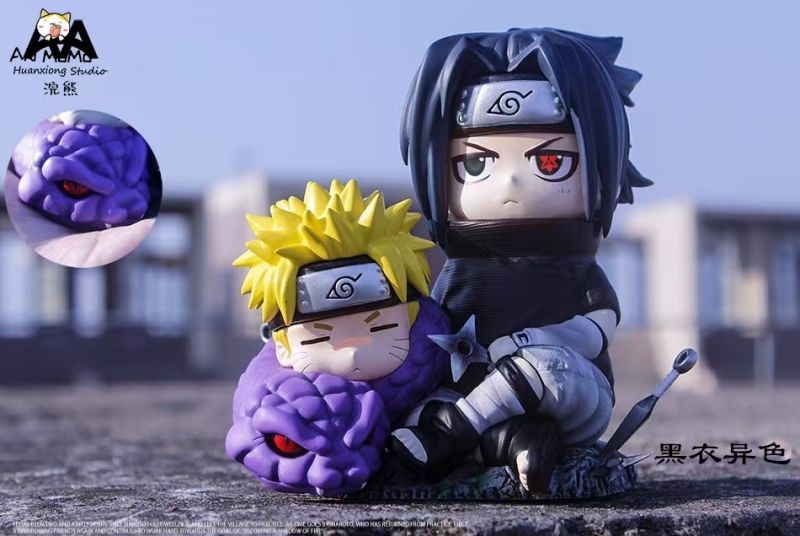 (Pre-order Closed)Naruto &amp; Sasuke Q Edition By Huanxiong Studio