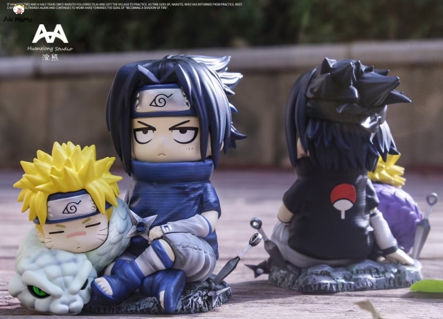 (Pre-order Closed)Naruto &amp; Sasuke Q Edition By Huanxiong Studio