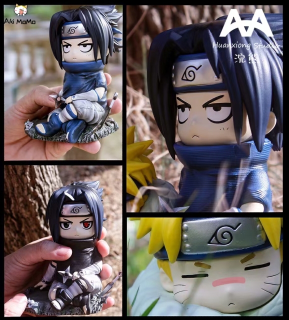 (Pre-order Closed)Naruto &amp; Sasuke Q Edition By Huanxiong Studio
