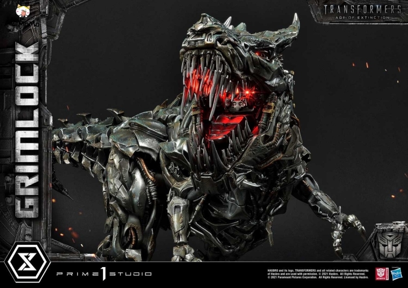 (Pre-order Closed)Transformers: Age of Extinction Grimlock By Prime 1 Studio