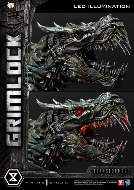 (Pre-order Closed)Transformers: Age of Extinction Grimlock By Prime 1 Studio