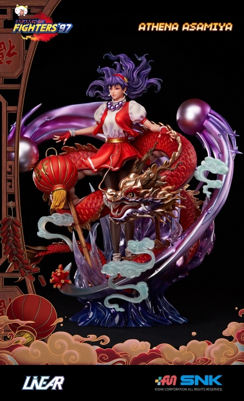 (Pre-order Closed)Asamiya Athena The King of Fighters 97 Licensed 1/4 Scale Statue By LiNEAR x Unique Art Studio