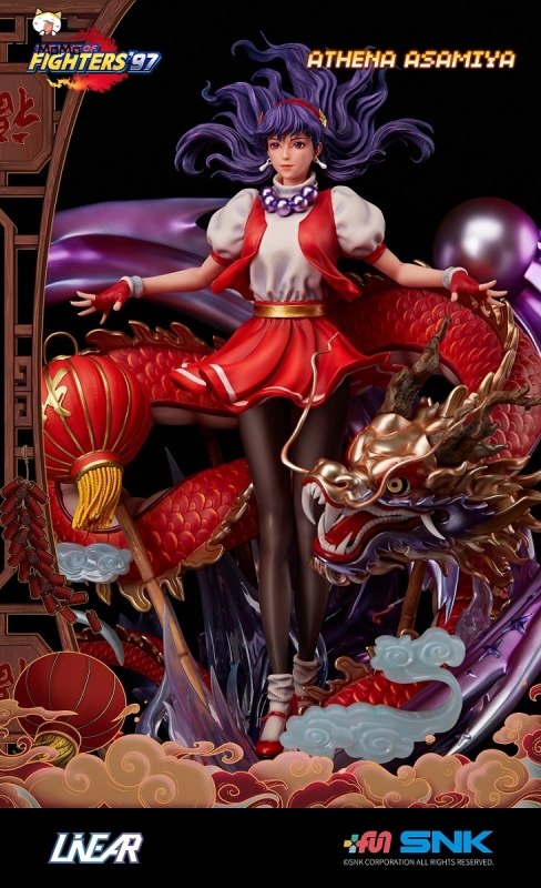 (Pre-order Closed)Asamiya Athena The King of Fighters 97 Licensed 1/4 Scale Statue By LiNEAR x Unique Art Studio