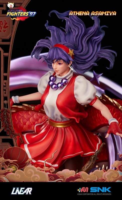 (Pre-order Closed)Asamiya Athena The King of Fighters 97 Licensed 1/4 Scale Statue By LiNEAR x Unique Art Studio