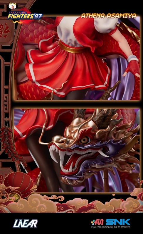 (Pre-order Closed)Asamiya Athena The King of Fighters 97 Licensed 1/4 Scale Statue By LiNEAR x Unique Art Studio