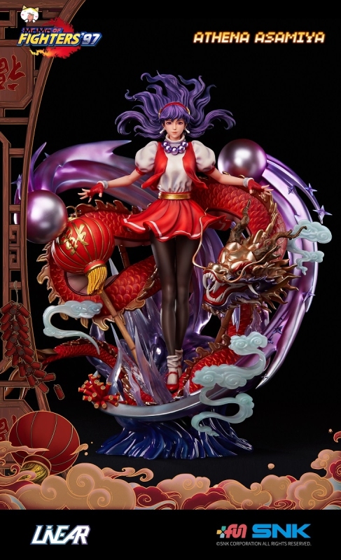 (Pre-order Closed)Asamiya Athena The King of Fighters 97 Licensed 1/4 Scale Statue By LiNEAR x Unique Art Studio