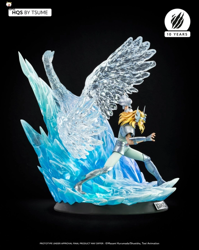 (Sold Out)Saint Seiya Cygnus Hyoga 1/6 Scale HQS Statue By Tsume