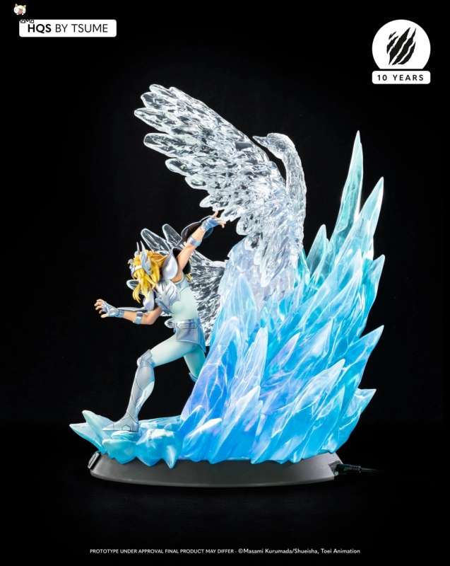 (Sold Out)Saint Seiya Cygnus Hyoga 1/6 Scale HQS Statue By Tsume