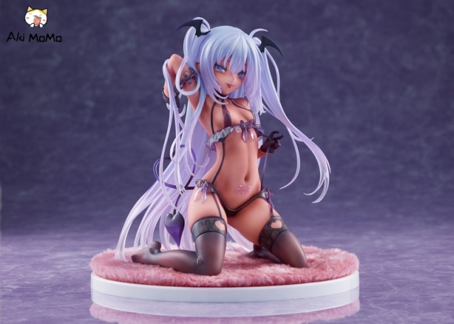 (Pre-order Closed)Pink x Charm Tamayuki Kedama Succubus Black Lulumu 1/6 Figure