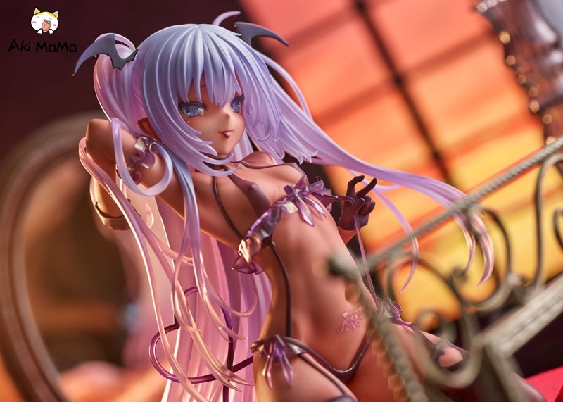 (Pre-order Closed)Pink x Charm Tamayuki Kedama Succubus Black Lulumu 1/6 Figure