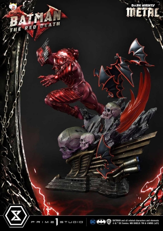 (Pre-order Closed)Regular Ver. Dark Nights: Metal (Comics) The Red Death 1/3 Scale Statue By Prime 1 Studio