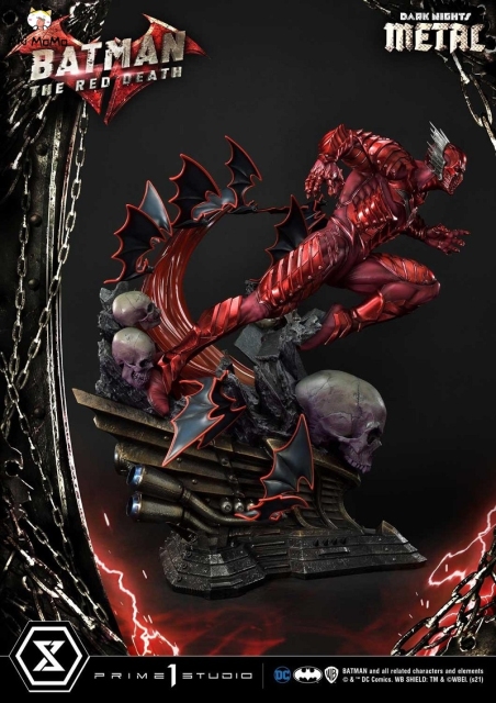 (Pre-order Closed)Regular Ver. Dark Nights: Metal (Comics) The Red Death 1/3 Scale Statue By Prime 1 Studio