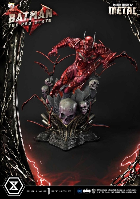 (Pre-order Closed)Regular Ver. Dark Nights: Metal (Comics) The Red Death 1/3 Scale Statue By Prime 1 Studio