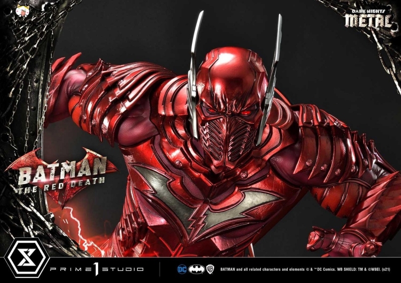 (Pre-order Closed)Regular Ver. Dark Nights: Metal (Comics) The Red Death 1/3 Scale Statue By Prime 1 Studio