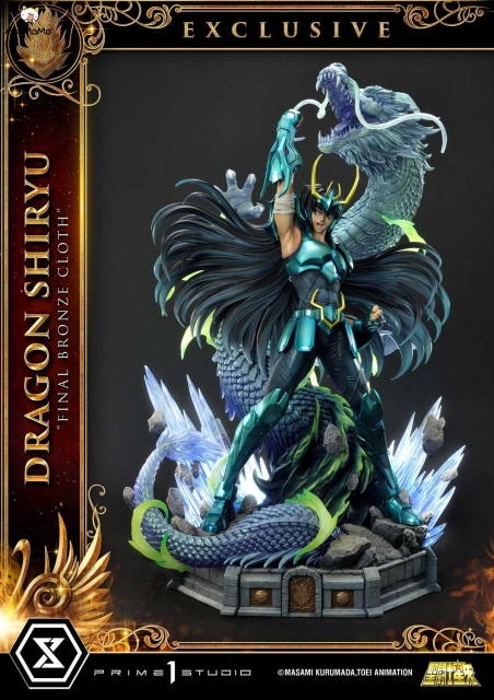 (Pre-order)EX Ver. Saint Seiya Dragon Shiryu Final Bronze Cloth 1/4 Scale Statue By Prime 1 Studio