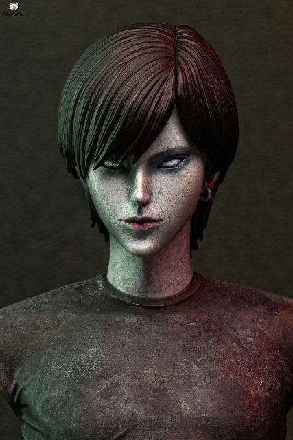 (Pre-order Closed)Regular Version The Lovesick Dead Series: The Crossroads Pretty Boy By Ito Junji Authorized 1/6 Scale Statue Made by Echoew Gallery