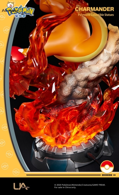 (Pre-order) Charmander Pokemon Licensed Statue By Unique Art Studio