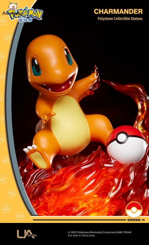 (Pre-order) Charmander Pokemon Licensed Statue By Unique Art Studio